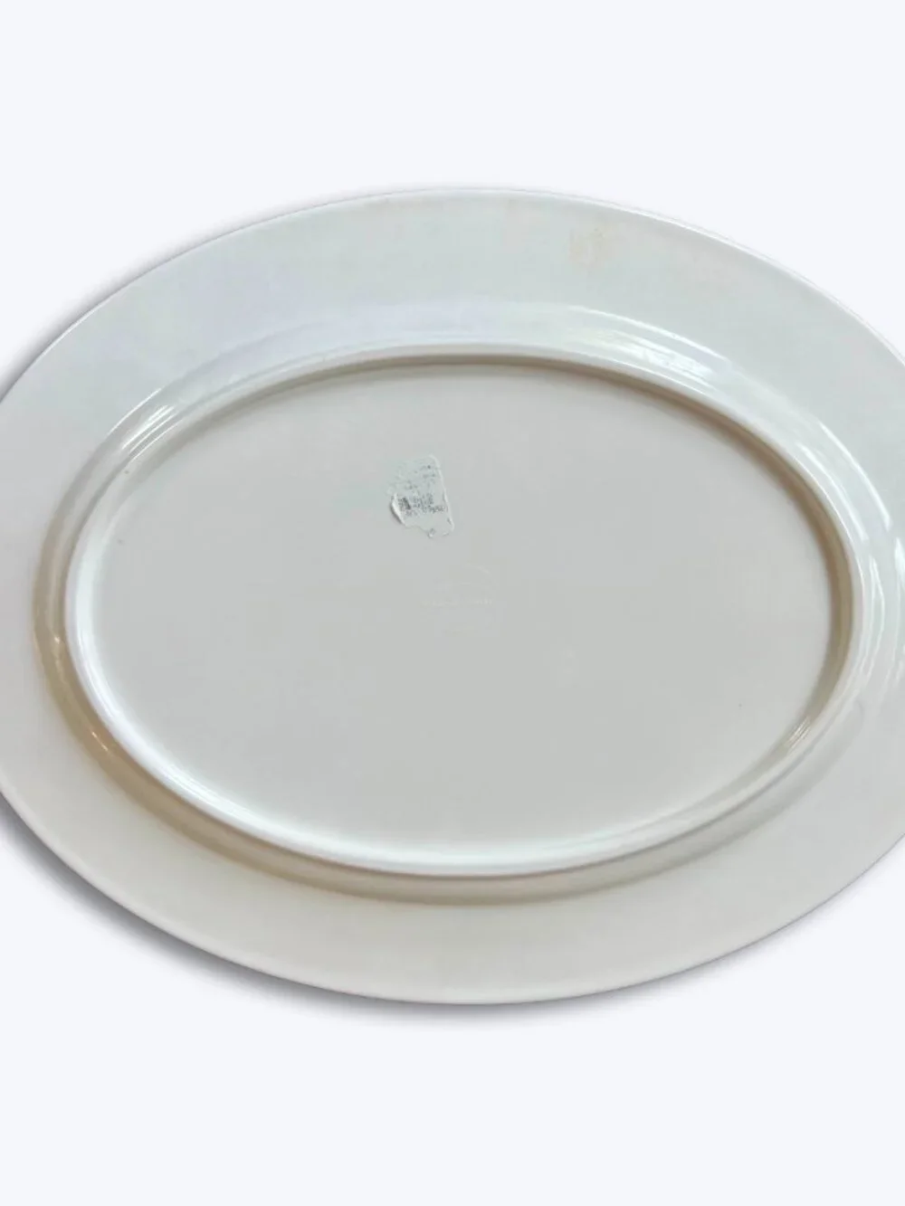 Williams-Sonoma Gingham Plaid Grilling Melamine Platter Red Checked Cow Oval BBQ